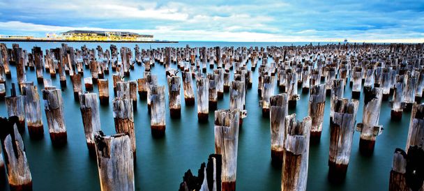 Princess Pier στο Port Melbourne - Φωτογραφία, εικόνα