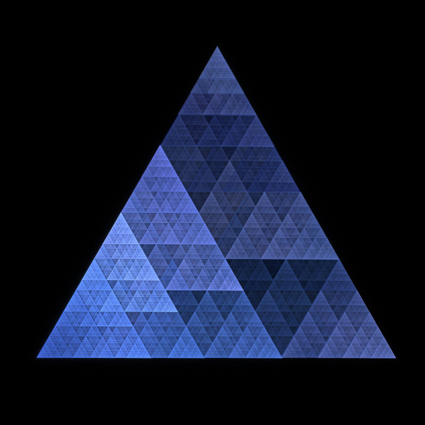 abstraktní trojúhelník geometrické pozadí - Fotografie, Obrázek