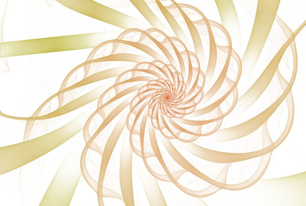 espiral de espirais sobre o tema da ciência, tecnologia e design - Foto, Imagem