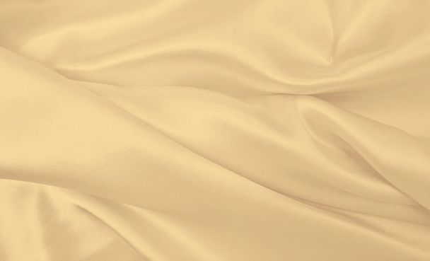 Smooth elegant golden silk or satin luxury cloth texture can use as wedding background. Luxurious background design. In Sepia toned. Retro style - Zdjęcie, obraz
