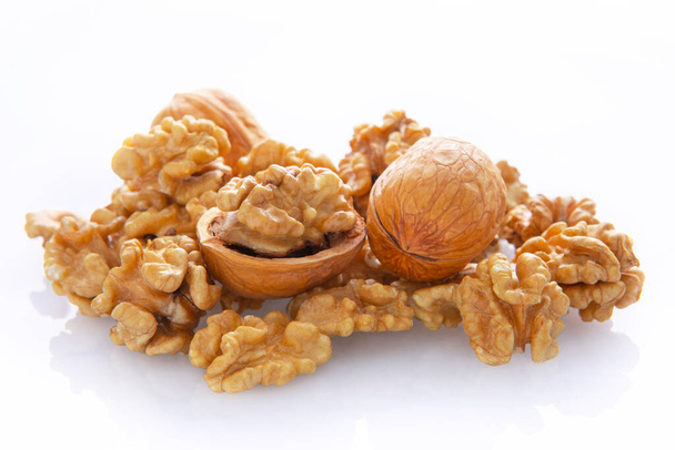 Výživné ořechy, vlašské ořechy, známé také jako plody dlouhověkosti - Fotografie, Obrázek
