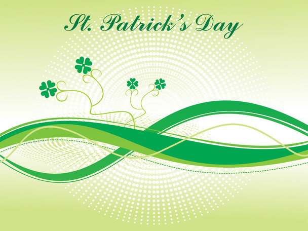Background for happy st patrick day - Vector, Image
