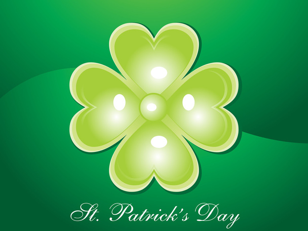 Background for happy st patrick day - Vector, imagen