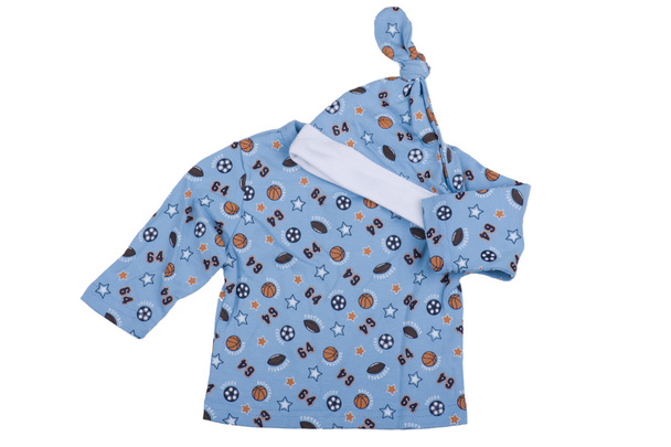 kleding voor kind macro - Foto, afbeelding