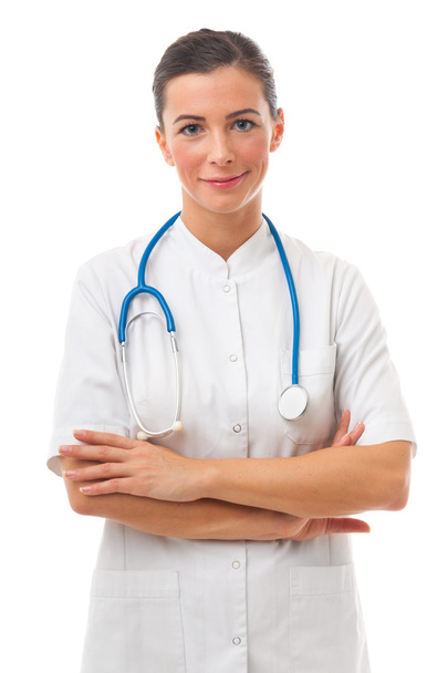 Female doctor with stethoscope - Foto, imagen