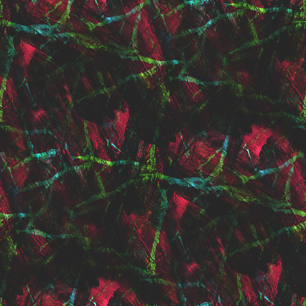 háttérben zöld, piros, akvarell art zökkenőmentes textúra absztrakt br - Fotó, kép