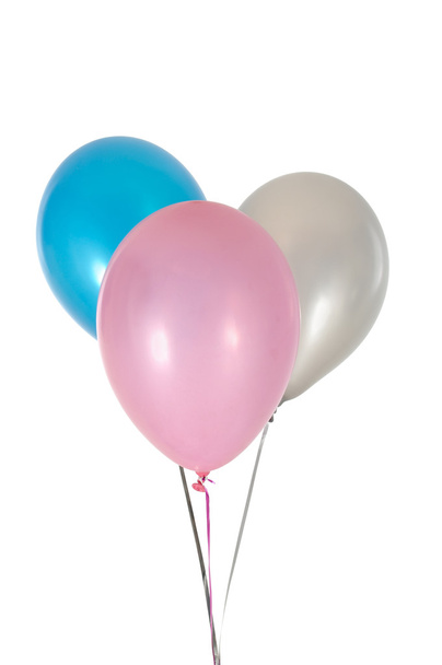 Balloons isolated on white background - Photo, image