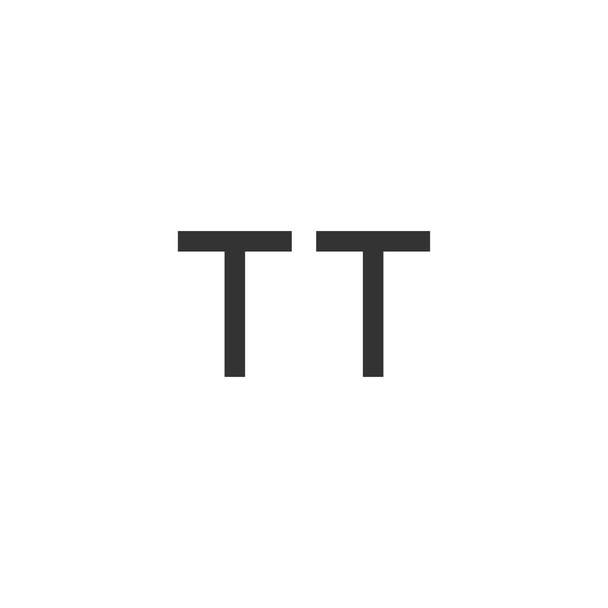 Ikona textu izolovaná na bílém pozadí. Symbol textového nástroje moderní, jednoduchý, vektor, ikona pro design webových stránek, mobilní aplikace, ui. Vektorová ilustrace - Vektor, obrázek