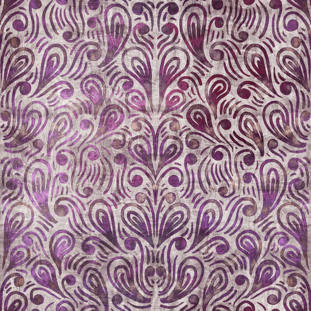 Бесшовная абстрактная текстура рисунка из тирийского фиолетового - Фото, изображение
