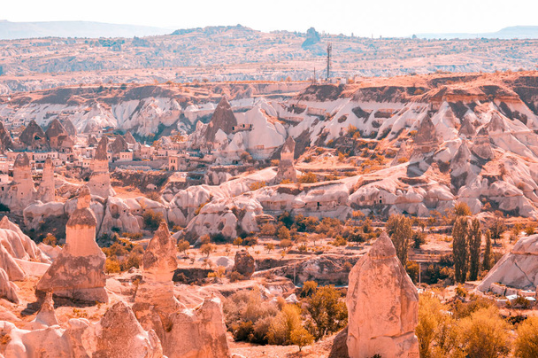 Stenen grotten in Cappadocië, Turkije - Foto, afbeelding