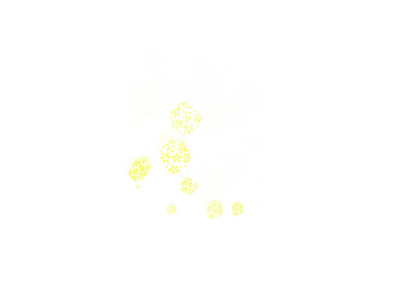 Verde claro, fundo vetor amarelo com formas abstratas. Formas caóticas coloridas com gradiente em estilo moderno. Design simples para o seu site. - Vetor, Imagem