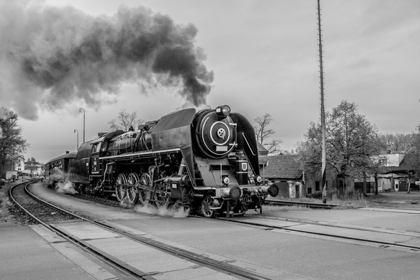 Vecchio treno a vapore
 - Foto, immagini