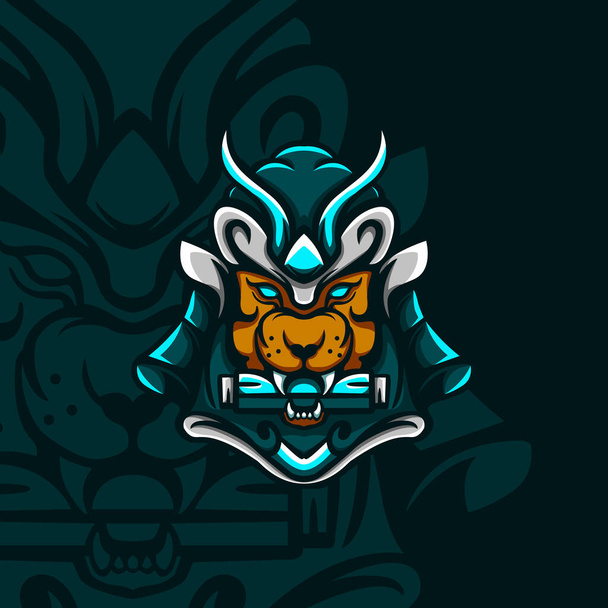 Samurai Secret Guards for mascot gaming, sign or other - Vector, Image