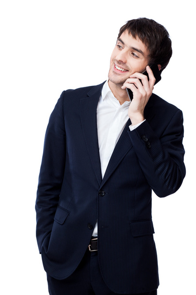 Business man with phone - Foto, imagen