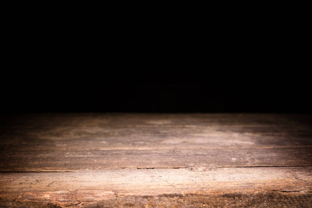 horizontal background with wooden floor and copy space - 写真・画像