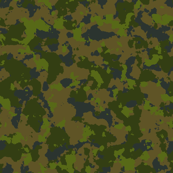 Woodland Camouflage. Seamless Tileable Texture. - Photo, Image