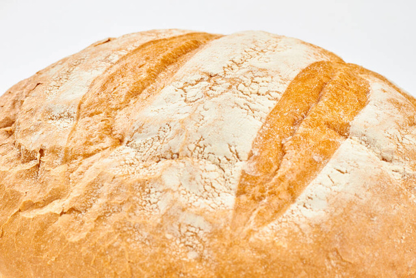 Gros plan sur le pain fraîchement cuit. - Photo, image