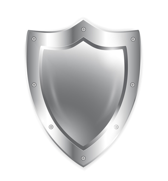 Glossy shield - Vector, afbeelding