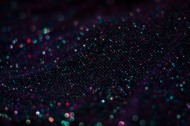 Фіолетові кристали Абстрактний блиск у світлі, простір для копіювання
 - Фото, зображення
