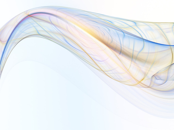 Концептуальні фрактал хвиля
 - Фото, зображення