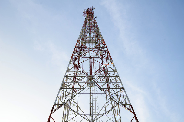 Transmission towers phone. - Photo, Image