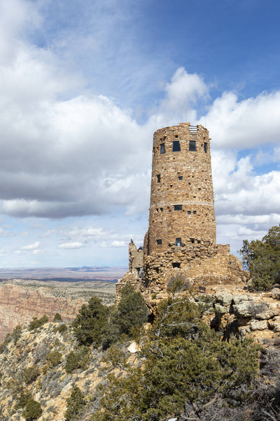 Old Watch Tower Grand Canyonin kansallispuistossa Arizonassa, Yhdysvalloissa - Valokuva, kuva