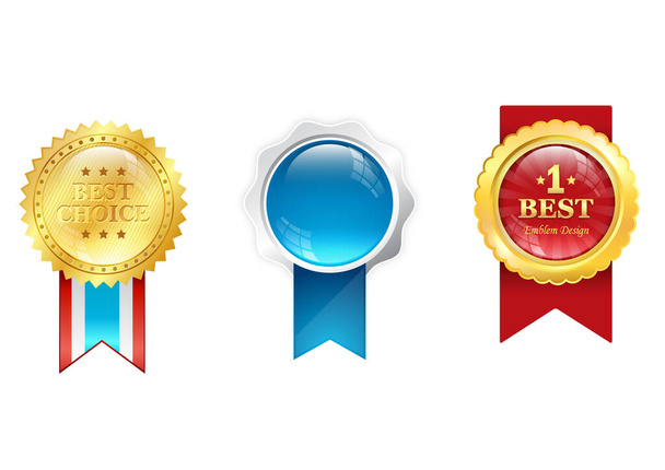 vector illustration of a quality badge with the best seller - Vector, Image