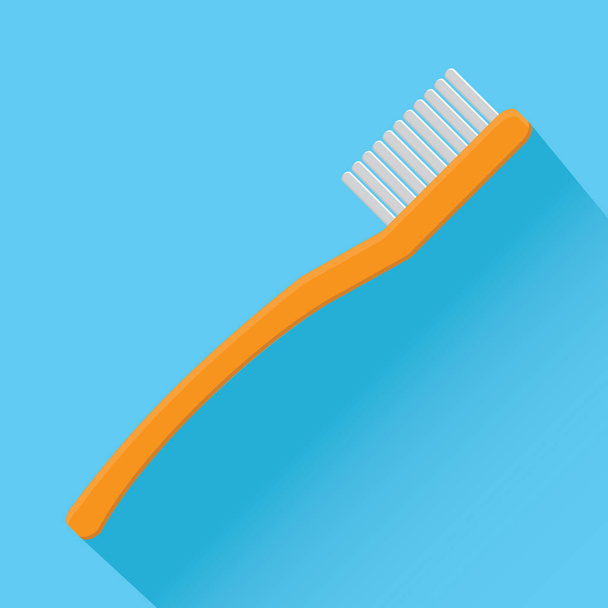 toothbrush vector illustration, icon element background - Vecteur, image