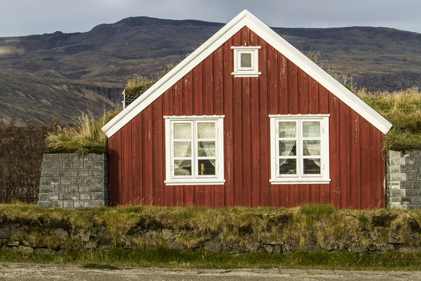 İzlandalı evleri - Fotoğraf, Görsel