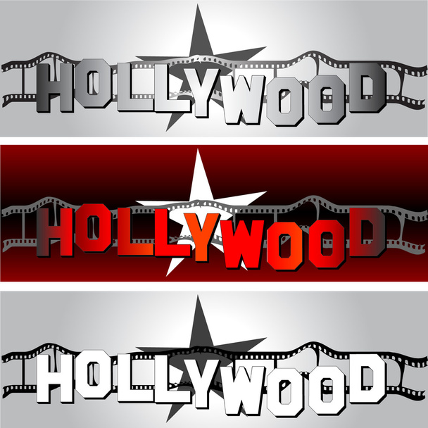 Hollywood-Star - Vektor, Bild