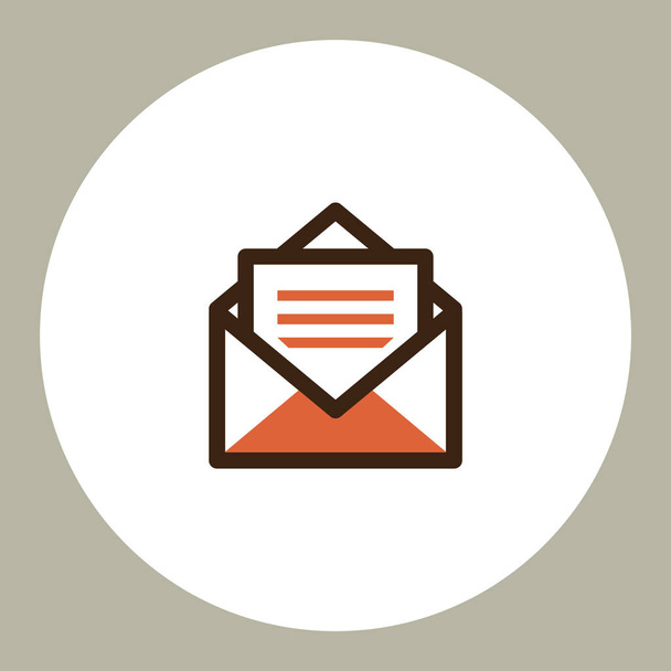 envelope mail icon, vector illustration - Vektor, obrázek