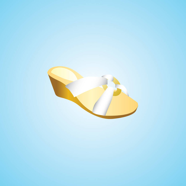 vector illustration of women's shoes - Vetor, Imagem