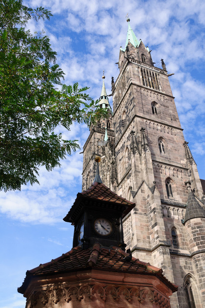 Kirche St. Lorenz - nürnberg / Nürnberg - Foto, Bild