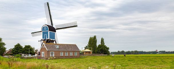Große Mühle Zoeterrwoude Niederlande - Foto, Bild