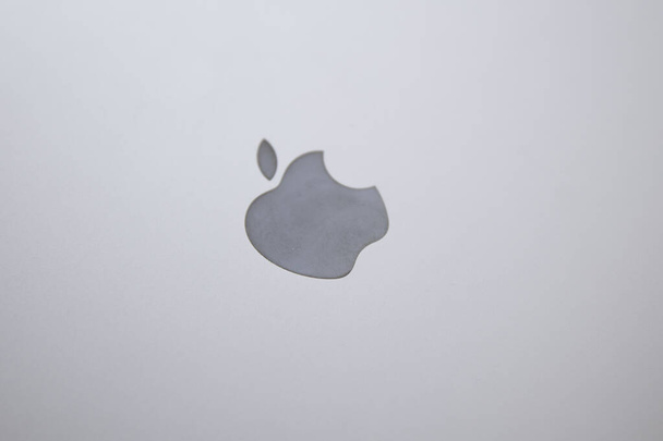 Detail from MacBook computer. The MacBook is a brand of notebook computers manufactured by Apple Inc. - Fotografie, Obrázek