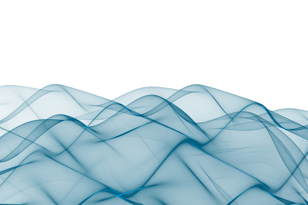 абстрактный синий фон волн - Фото, изображение