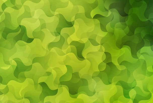 Ανοιχτό πράσινο, κίτρινο διάνυσμα λαμπερό τριγωνικό φόντο. Πολύχρωμη απεικόνιση σε πολυγωνικό στυλ με κλίση. Ολοκαίνουργιο στυλ για την επιχείρησή σας. - Διάνυσμα, εικόνα