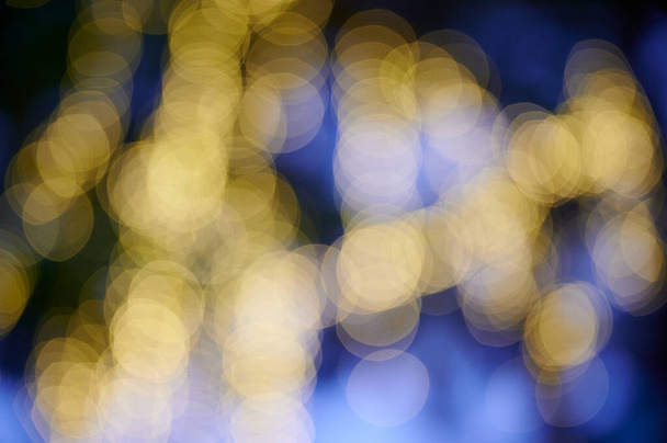 Bokeh abstract blurred background, sun glare background - 写真・画像