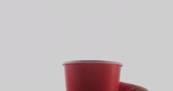 drinking from a Solo cup pov - 映像、動画