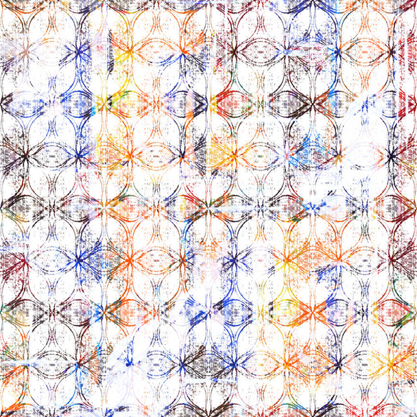 Patrón de textura geométrica con efecto acuarela
 - Foto, imagen
