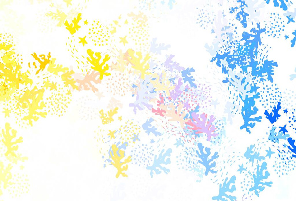 Light Brown vector backdrop with memphis shapes. Εικονογράφηση με πολύχρωμα σχήματα κλίση σε αφηρημένο στυλ. Απλός σχεδιασμός για την ιστοσελίδα σας. - Διάνυσμα, εικόνα