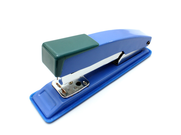 Blue stapler - Photo, Image
