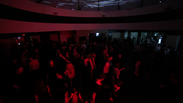 Night club people dancing - Кадры, видео