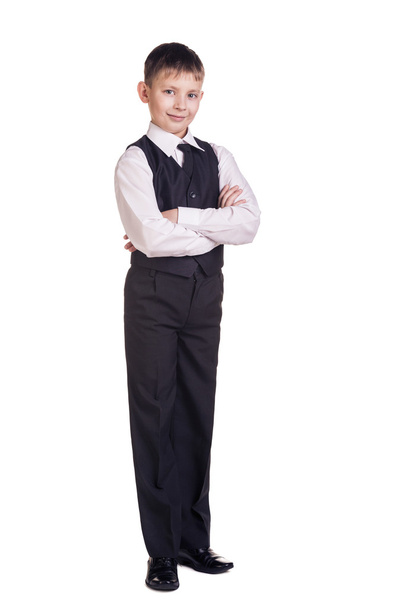 Boy in school uniform - Foto, afbeelding