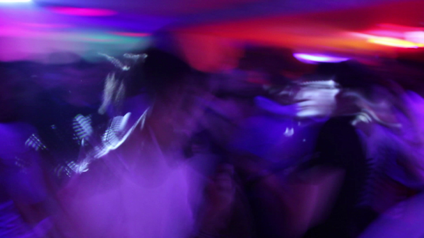 Low frame rate shot of people dancing - Footage, Video