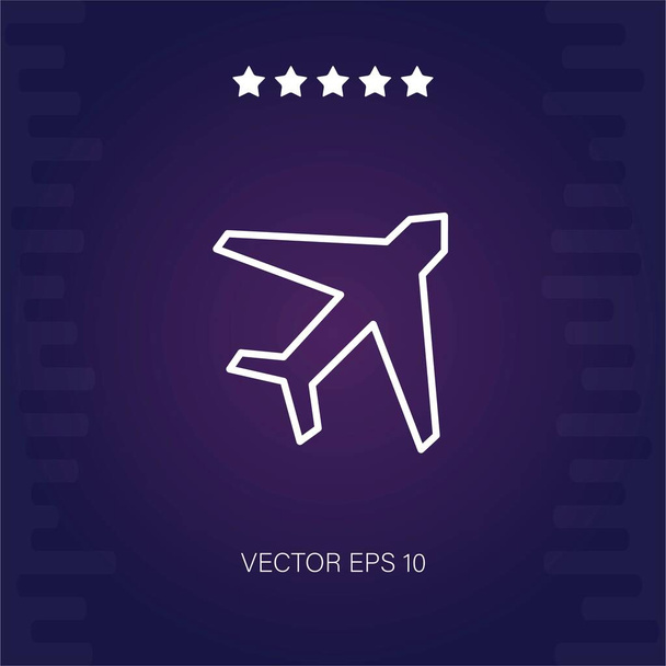 repülőtér vektor ikon modern illusztráció - Vektor, kép