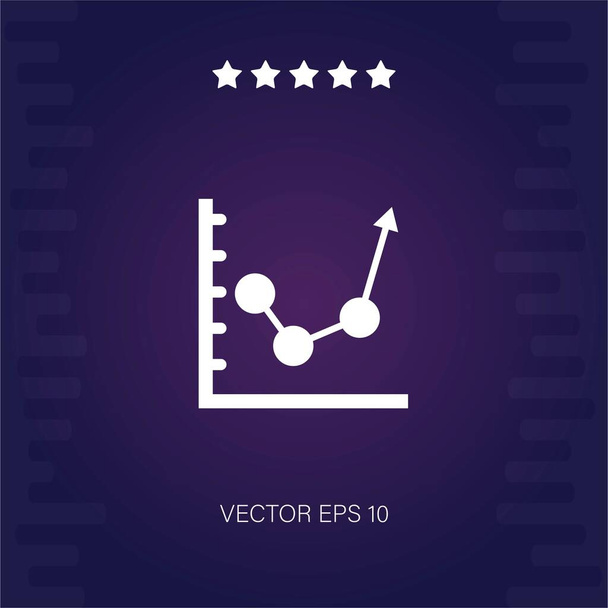 бизнес-векторная икона современная иллюстрация - Вектор,изображение