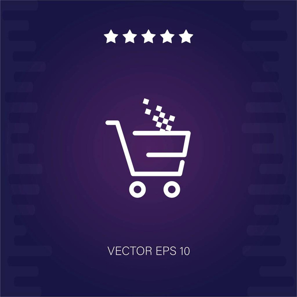 cartgraphic vector icoon moderne illustratie - Vector, afbeelding