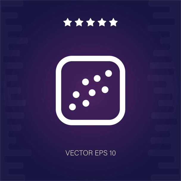 scatter vector gráfico icono ilustración moderna - Vector, Imagen