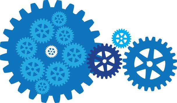 The gears - Vector, Image
